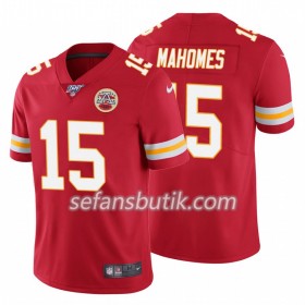 Kansas City Chiefs Tröjor Patrick Mahomes 15 Nike Röd 100th - Herr